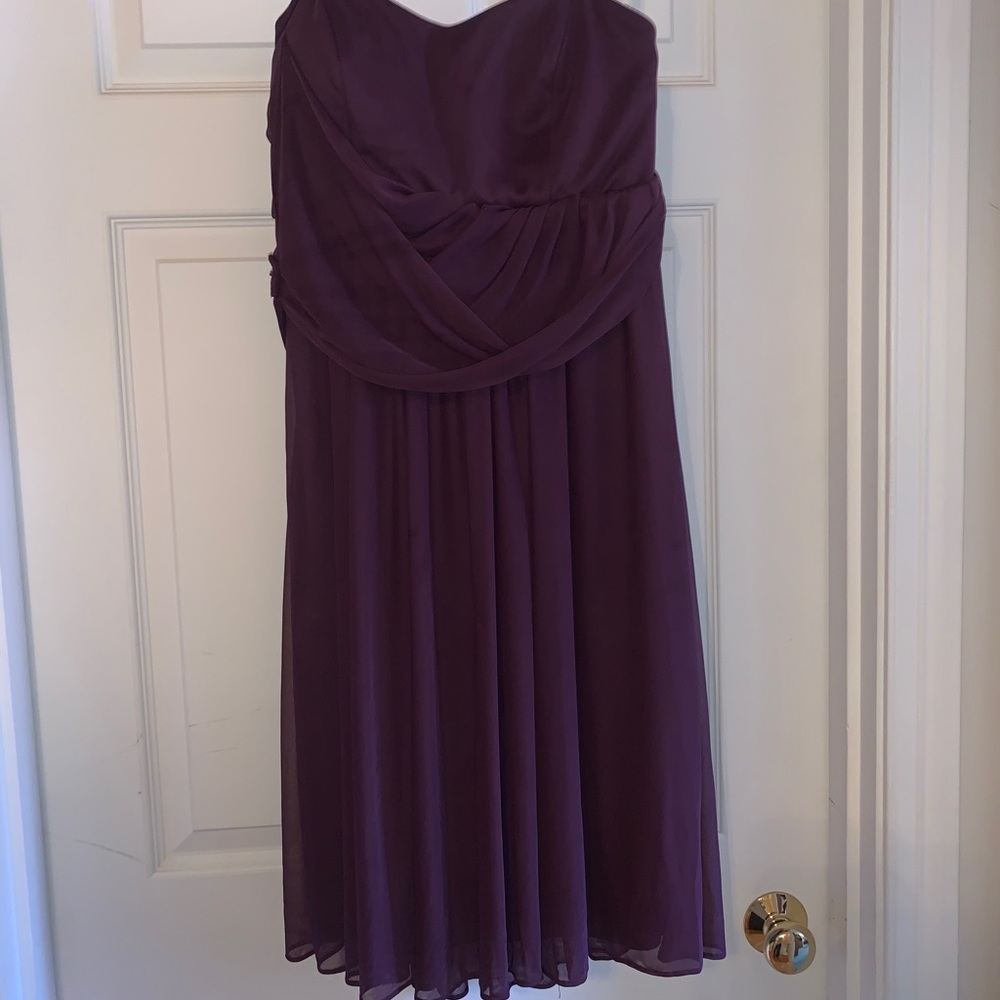 DAVID’S BRIDAL Strapless Dress